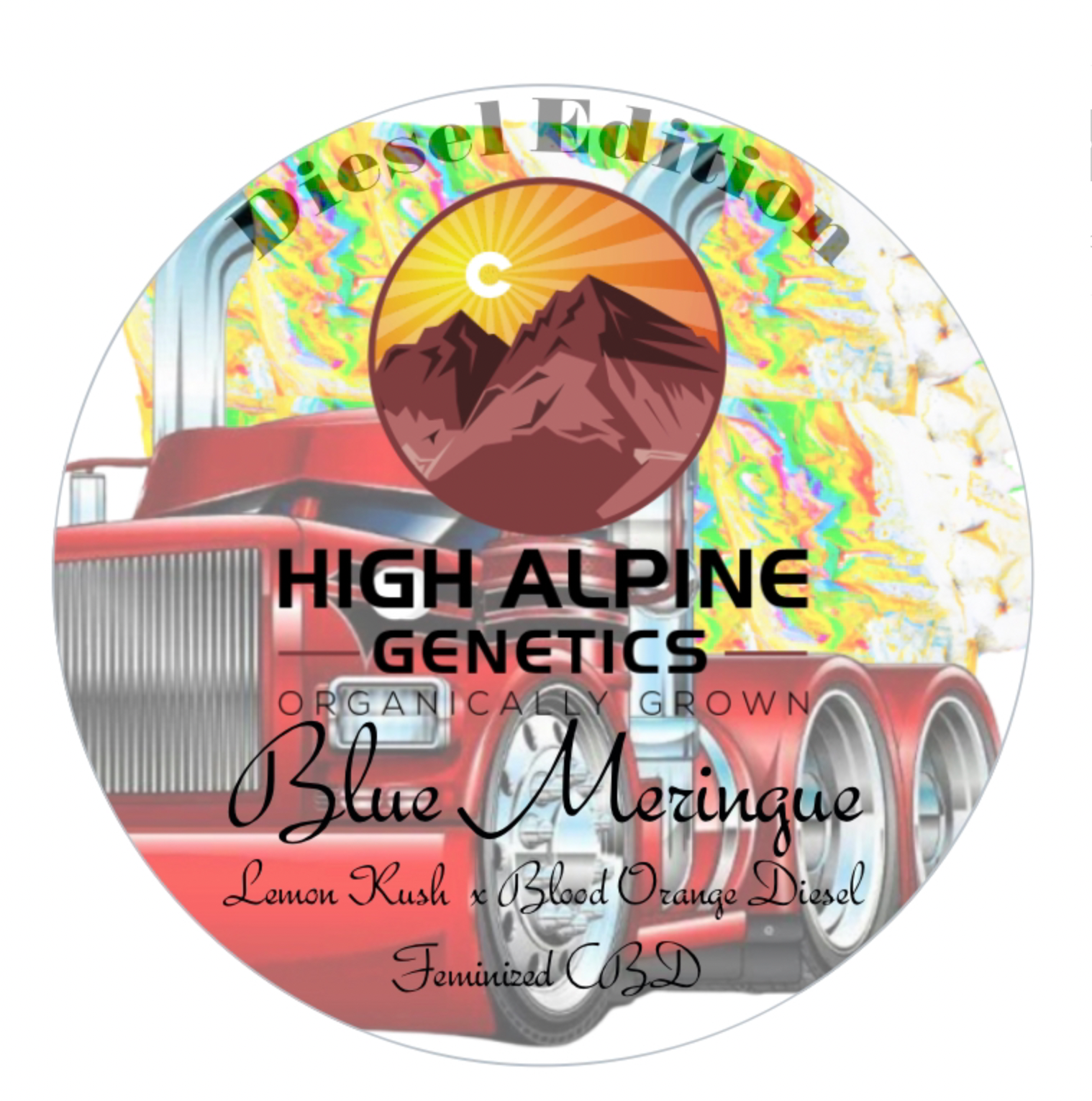 High Alpine Genetics - Blue Meringue Diesel Edition